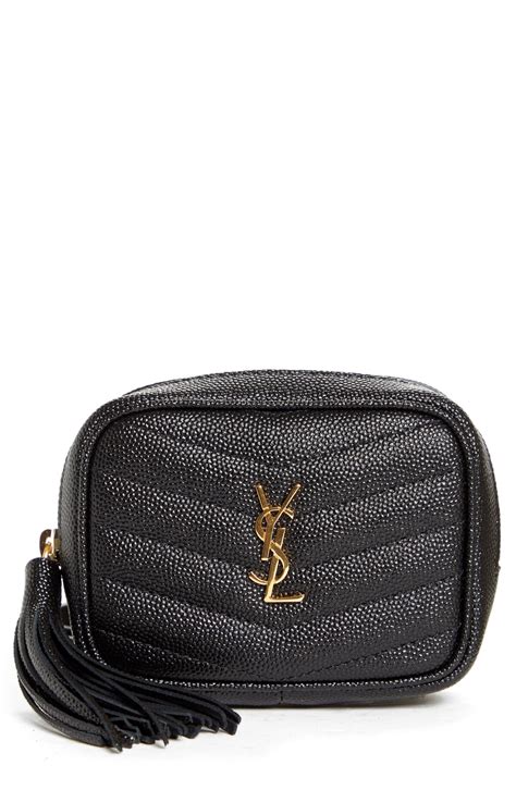 Saint Laurent Baby Lou Quilted Leather Micro Crossbody Bag